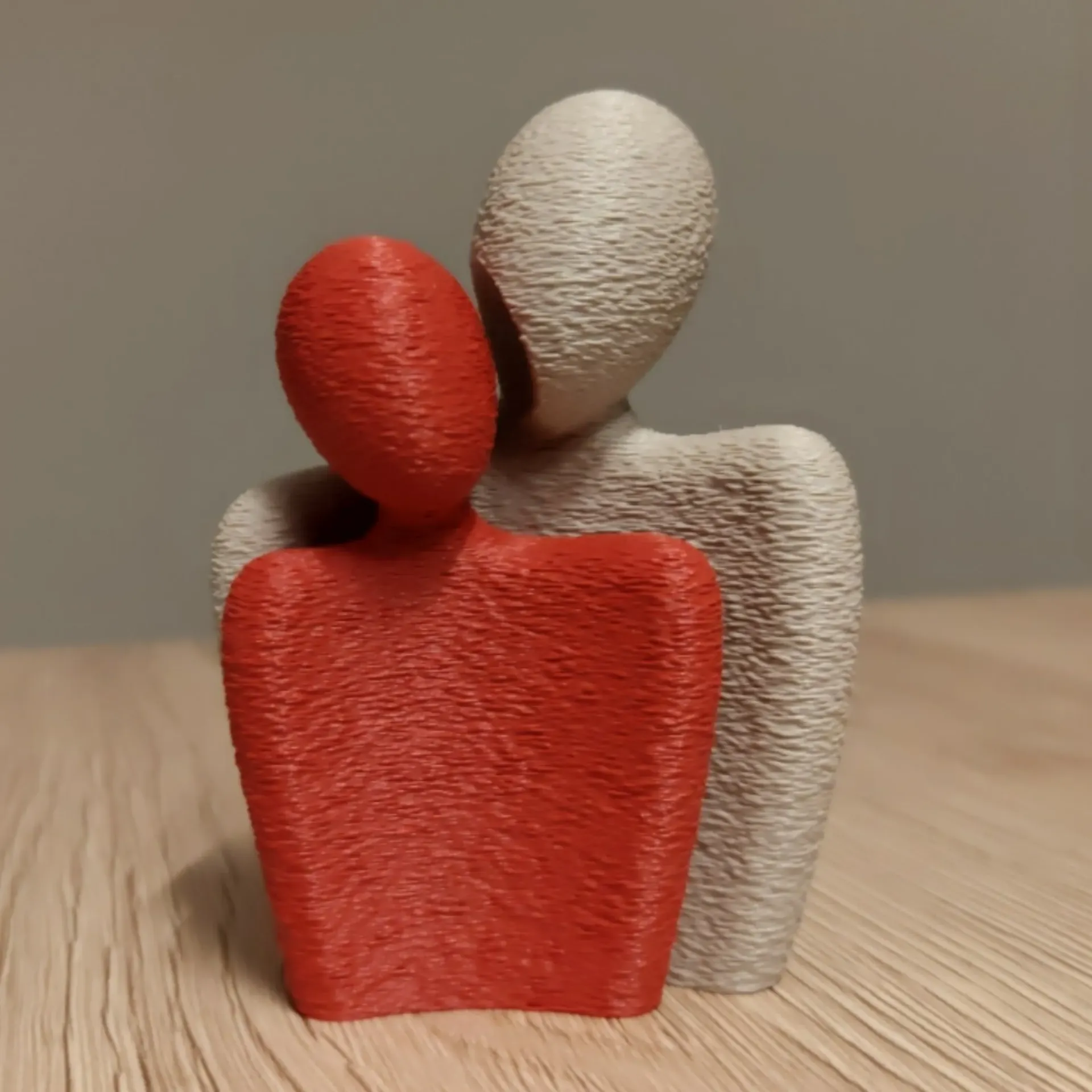 Koppel (koppel 9 en 10 cm, sandstone en rood)