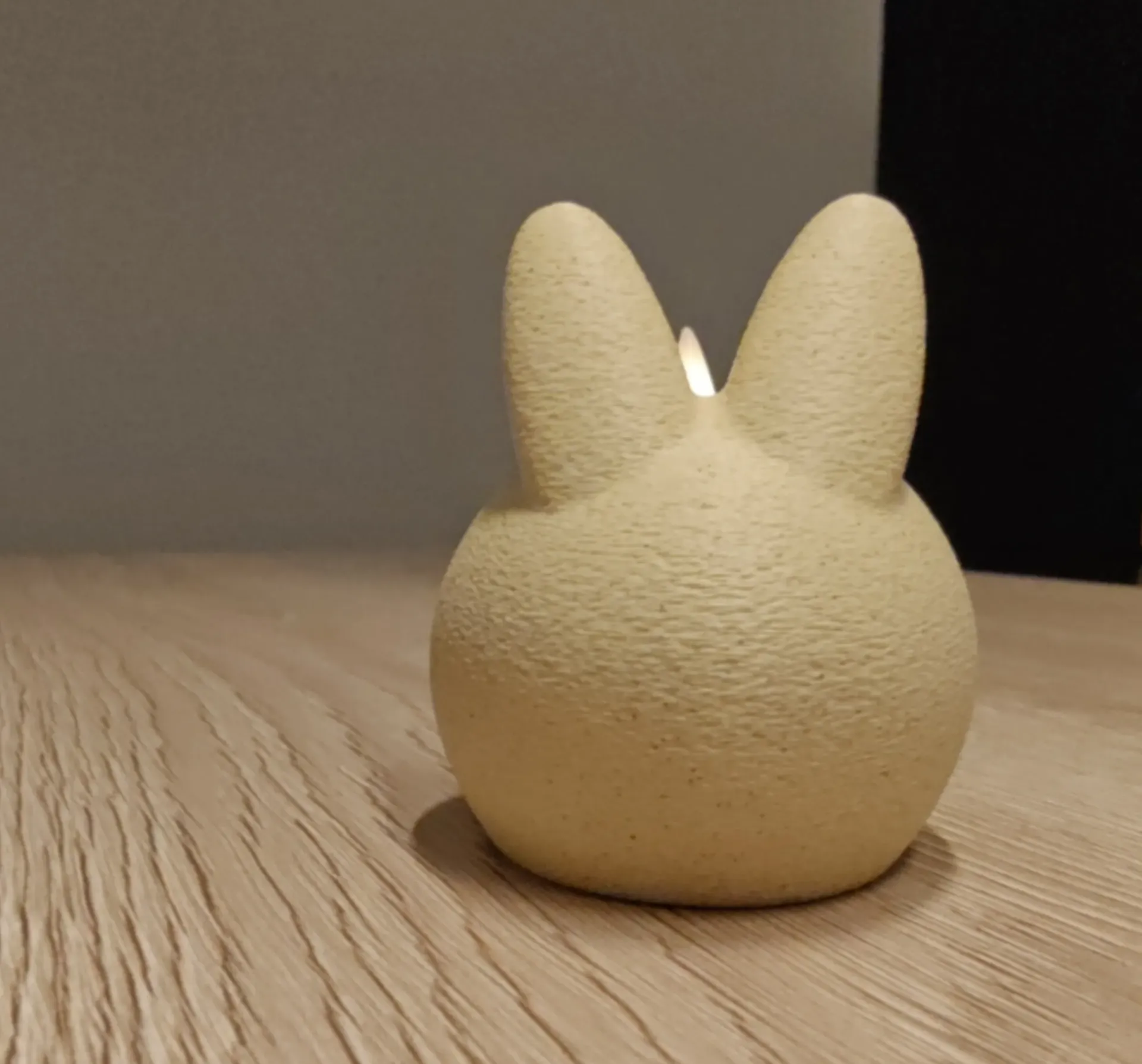 Paashaas theelichthouder